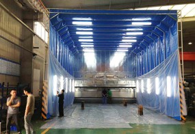 山東伸縮性噴漆房